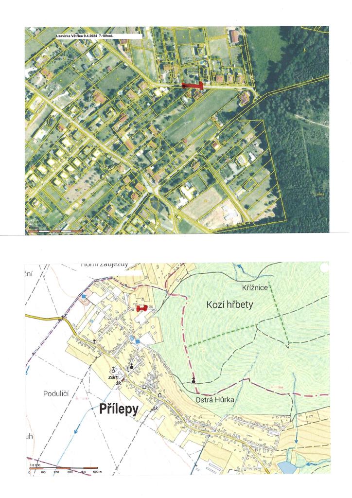 Uzavírka Větřice
