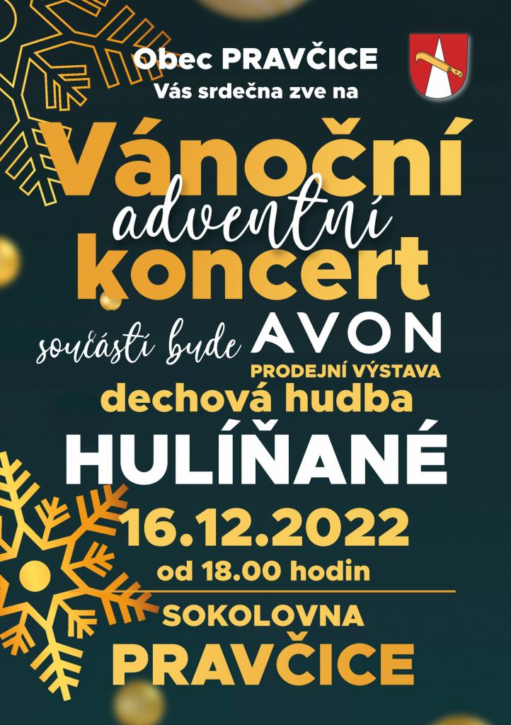 Vánoní koncert Pravčice
