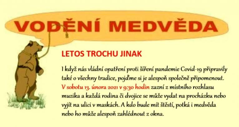 Vodění medvěda 2-2021