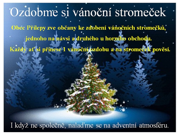 Vánoční zdobení 2020