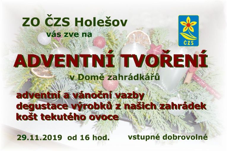 Adventní tvoření