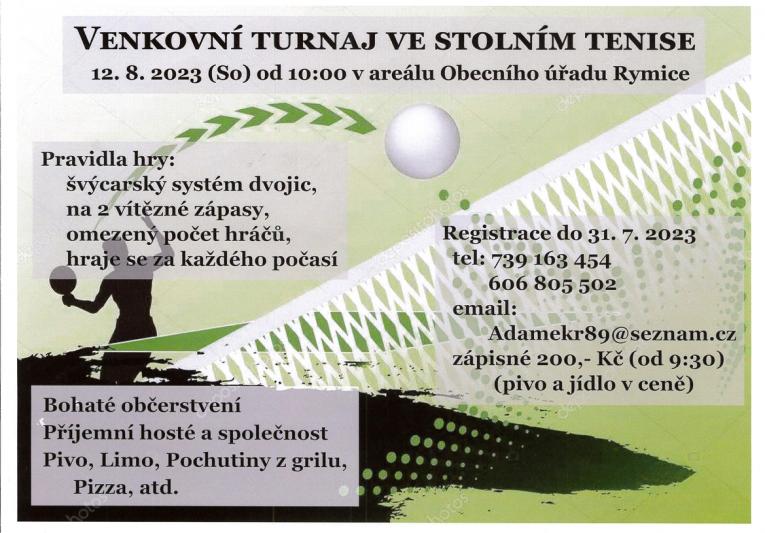 Stolní tenis Rymice