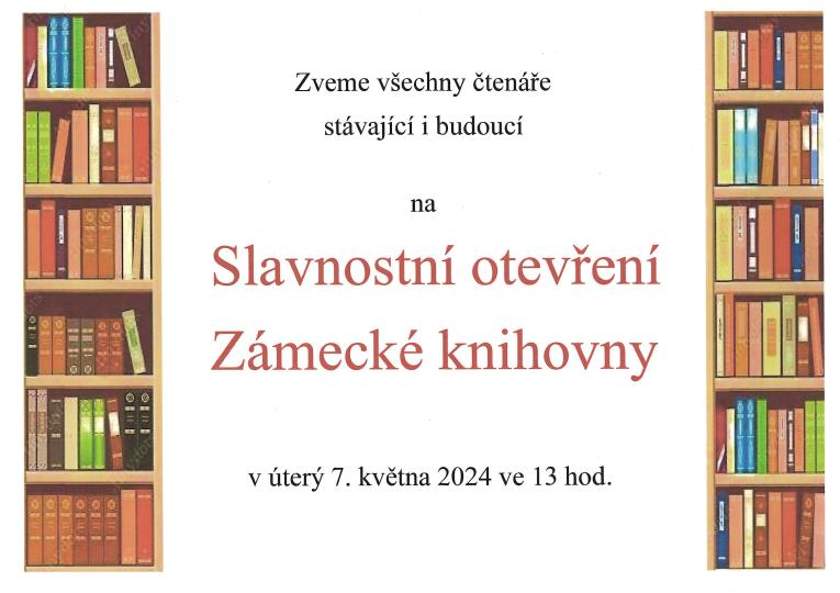 Otevření knihovny