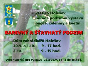 Podzimní výstava Holešov