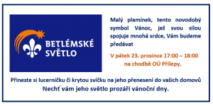 Betlémské světlo 2022