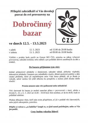 Dobročinný bazar