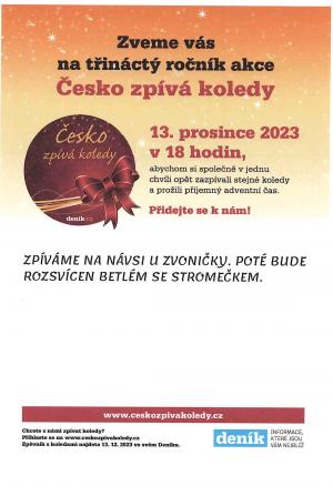 Česko zpívá koledy 2023