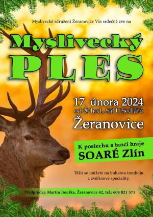 Myslivecký ples Žeranovice