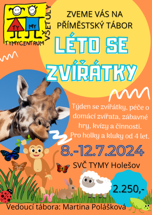 TYMY Léto se zvířátky