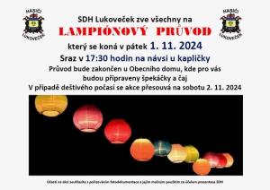 Pozvánky na akce Listopad 2024 III