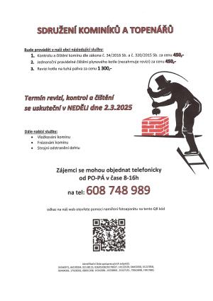 Nabídka kominických služeb