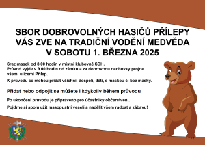 Vodění medvěda Přílepy